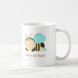 Caneca De Café Abeia é para Bebê, Abelha para Mamãe em Expectativ