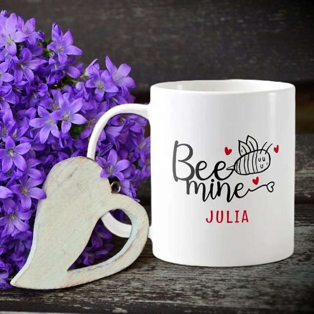 Caneca De Café Abeia Personalizada Minha (Criador carregado)