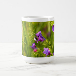 Caneca De Café Abeja en Flor