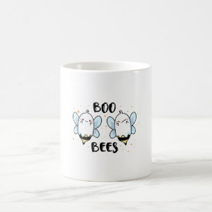 Caneca De Café Abejas Boo Fantasmas Lindas - Halloween Divertido 