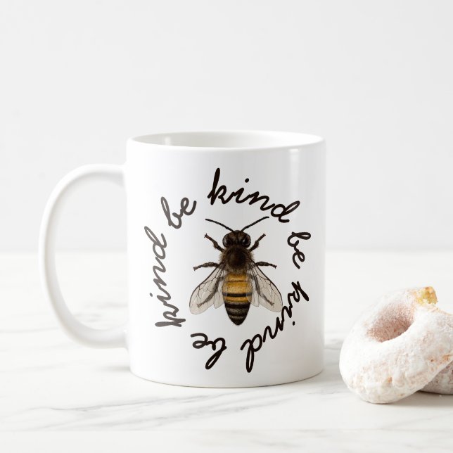 Caneca De Café abelha (Com Donut)