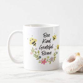 Caneca De Café Abelha Corajosa