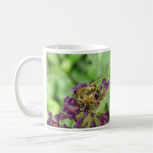 Caneca De Café Abelha de mel e abóbora-roxa