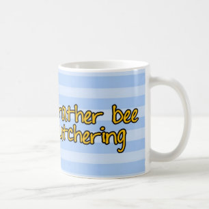 Caneca De Café abelha de trabalhador - carniceiro