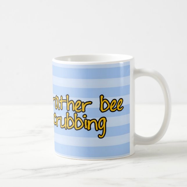 Caneca De Café abelha de trabalhador - doutor (Direita)
