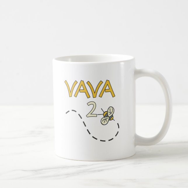 Caneca De Café Abelha de Vava 2 (Direita)