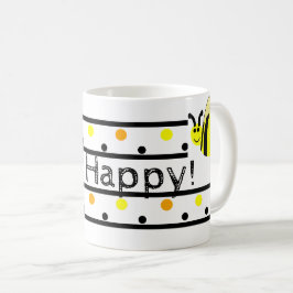 Caneca De Café Abelha do Bumble do Bolinhas