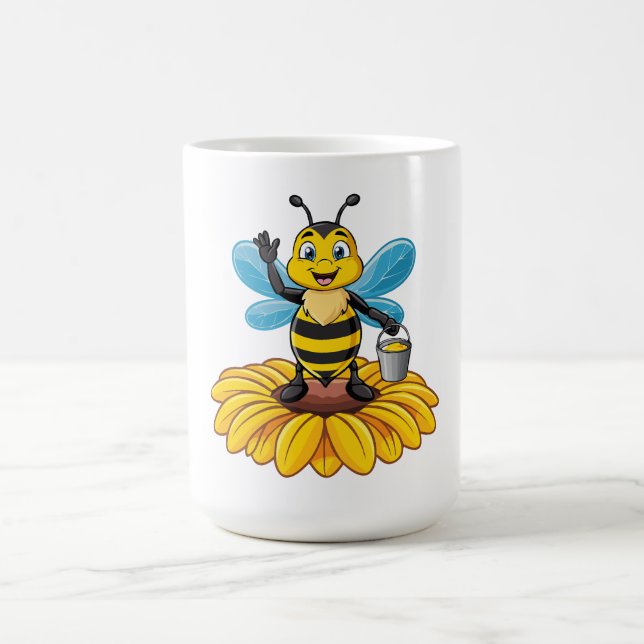 Caneca De Café abelha-europeia (Centro)