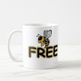 CANECA DE CAFÉ ABELHA LIVRE