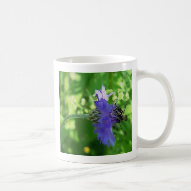 Caneca De Café Abelha na Flor do Botão (Direita)