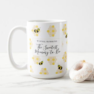 Caneca De Café Abelhas bonitas e Mamães de mel para Chá de fralda