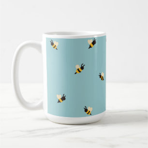 Caneca De Café abelhas fofas