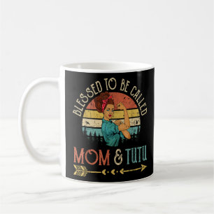 Caneca De Café Abençoadas Sejam Chamadas Mãe E Tutu Mulheres Rosi