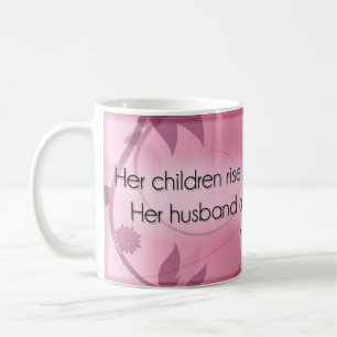 Caneca De Café Abençoado - 31:28 dos provérbio
