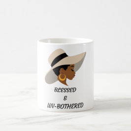 Caneca De Café Abençoado & Un-Incomodado