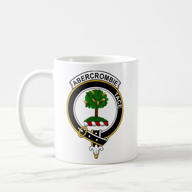 Caneca De Café Abercrombie Tartan Café Mug - tamanho 11oz (Esquerda)