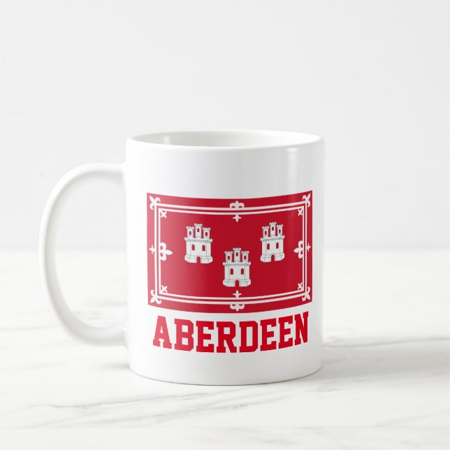Caneca De Café Aberdeen, ESCÓCIA (Esquerda)