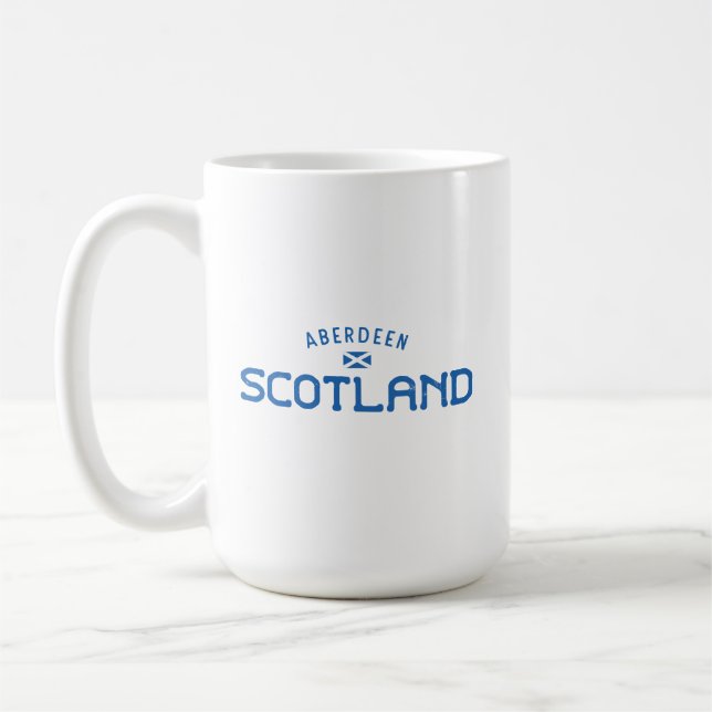 Caneca De Café Aberdeen - Escócia, em apuros (Esquerda)