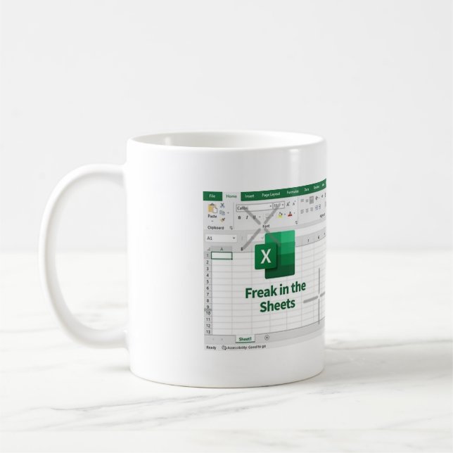 Caneca De Café aberração nos lençóis (Esquerda)