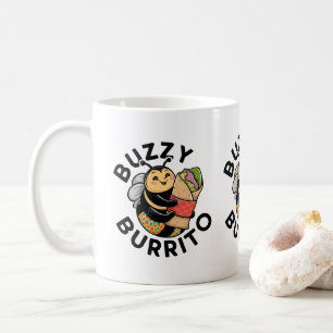 Caneca De Café Abeulha Divertida de Burrito