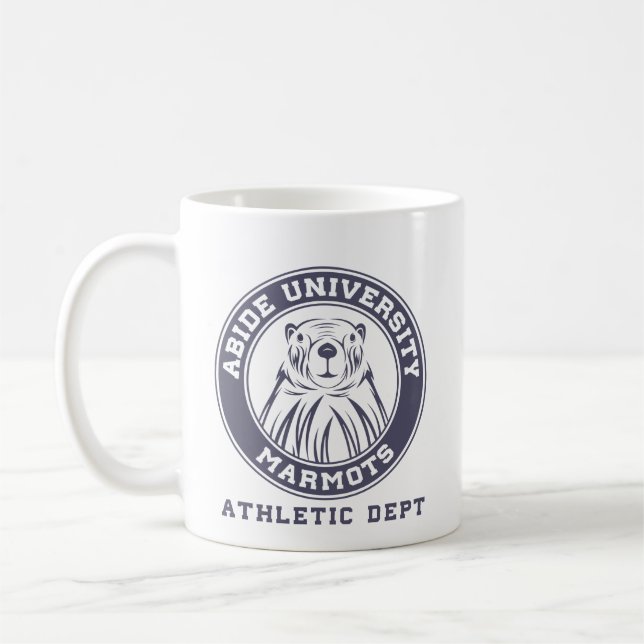 Caneca De Café Abide University Marmots Mug (Esquerda)