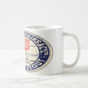 Caneca De Café Abóbora Barclay Perkins Brown Stout