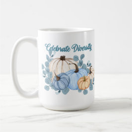 Caneca De Café Abóbora Celebre a Diversidade