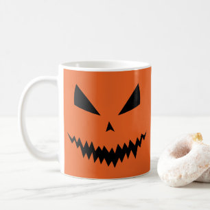 Caneca De Café Abóbora de Halloween assustadora Jack OLantern car