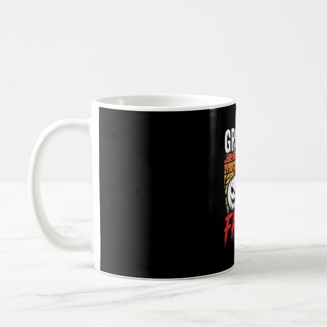 Caneca De Café Abóbora de Vampiro Crescendo Meus Dentes de Hallow (Esquerda)