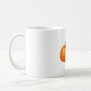 Caneca De Café Abóbora e Bolotas Caídas