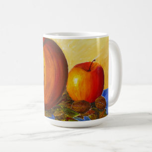 Caneca De Café Abóbora e Nozes