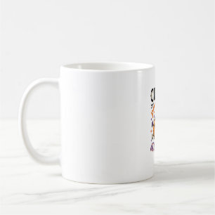 Caneca De Café Abóbora Mais Fofa Do Canto Design De Camisa De Hal