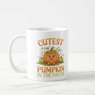 Caneca De Café Abóbora mais puxa no Design de Patch Halloween