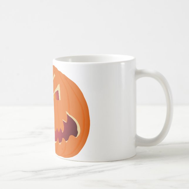 Caneca De Café Abóbora para o Halloween 5 (Direita)