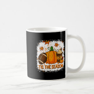 Caneca De Café Abóbora Sce Futebol É a Temporada de Outono Dia de