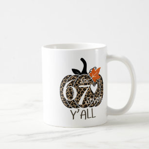 Caneca De Café Abóbora Seis Sete Vocês 67 Número de Meme Engraçad