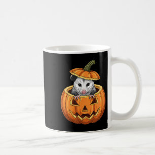 Caneca De Café Abóbora Ssum - Halloween Engraçado
