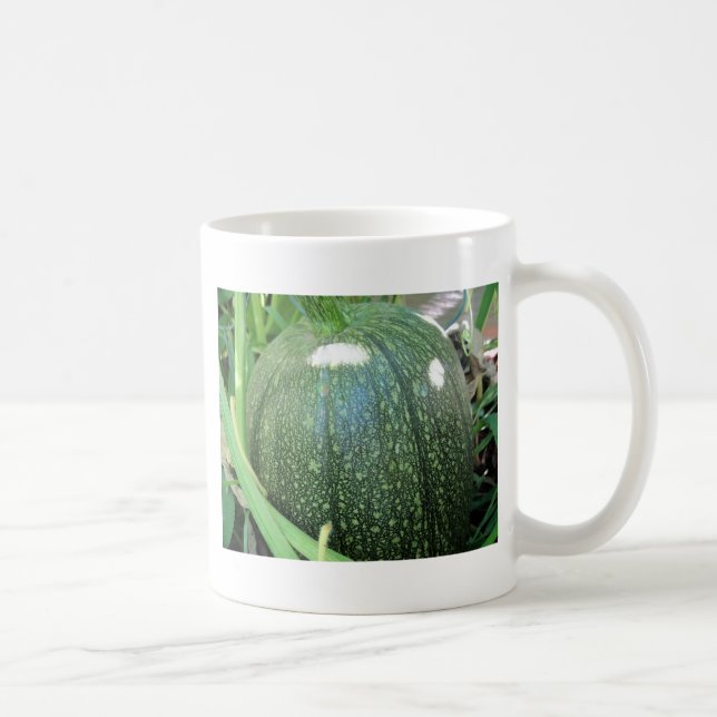 Caneca De Café Abóbora Verde (Direita)