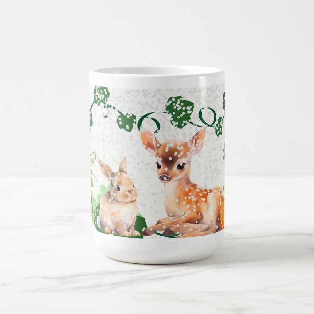 Caneca de Café Abóboras da Floresta (Centro)