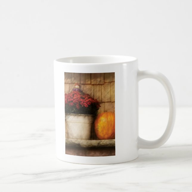 Caneca De Café Abóboras - Natureza-morta de outono III (Direita)
