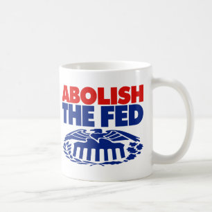 Caneca De Café Abolir o FED