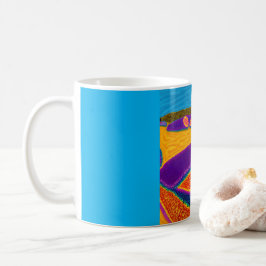 Caneca De Café Aboriginal Abstrato Art Vol 02