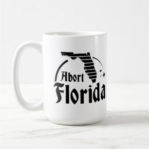 Caneca De Café Abortar Flórida