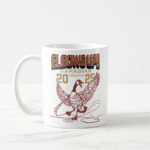 Caneca De Café Abotovelos! Liga Canadiana - Canadá - Geese