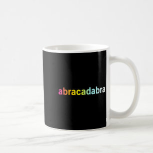 Caneca De Café Abracadabra - Citação Mágica Divertida e Legal