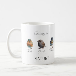 Caneca De Café Abraçar a diversidade: celebrar a harmonia da natu