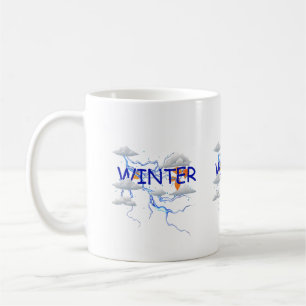 Caneca De Café Abraçar as "Cozy Winter Vibes" com a nossa "Wond"