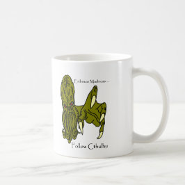 Caneca De Café Abraçar Loucura, Seguir Cthulhu Mug