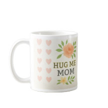 Abraçar-me Mãe - Memorial Floral Mug