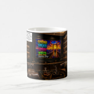 Caneca De Café Abraçar Novas Possibilidades, Criar Seu Futuro